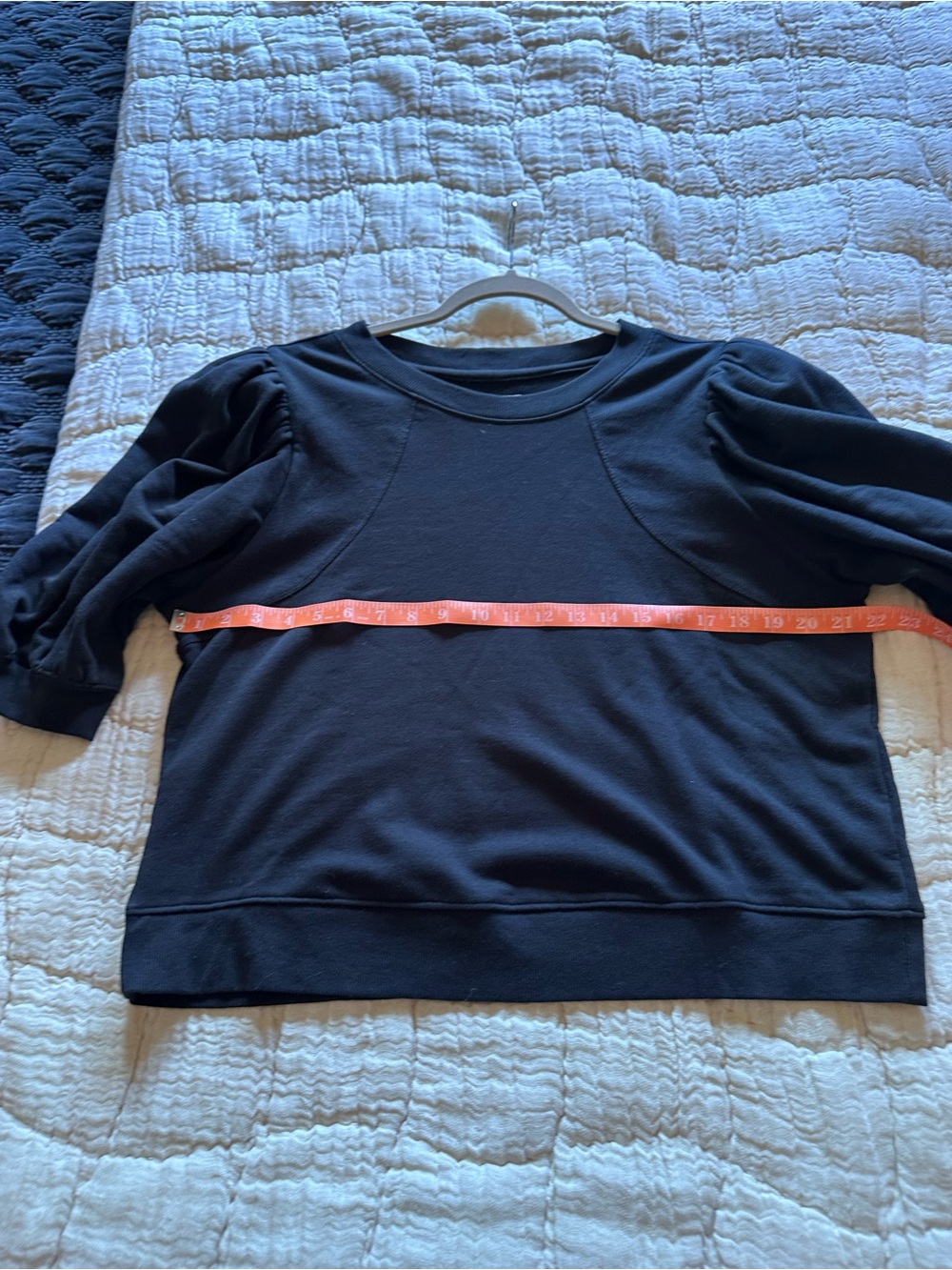 Maeve black cropped sweatshirt - Picture 2 of 8